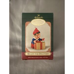 Hallmark Keepsake Ornament Collector's Club Ready For Delivery 2001